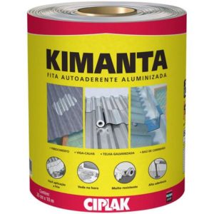 Fita adesiva aluminizada 20cm X 10m Kimanta Ciplak